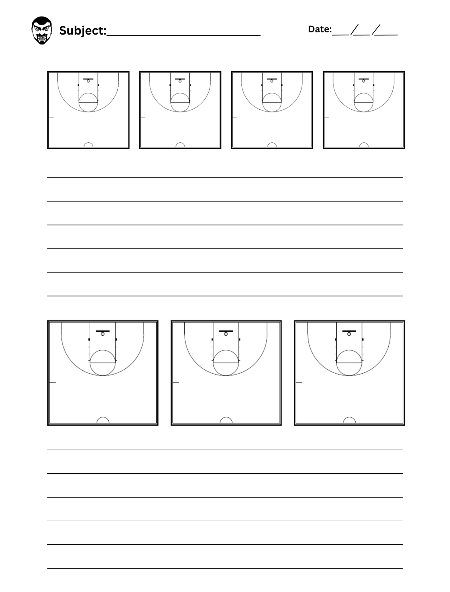 Basketball Notebook