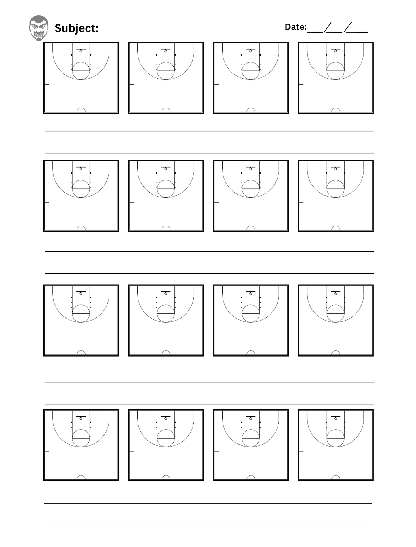 Basketball Notebook